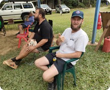 NQKC 2023 RD4 Mossman Brock thumbs up