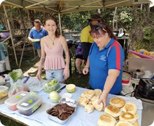 NQKC 2023 RD4 Mossman lunch prep 1