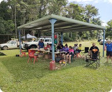 NQKC 2023 RD4 Mossman timing shed